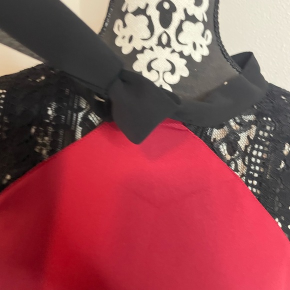 O!Ye! Red/Black European Fashion Dress - Picture 8 of 14